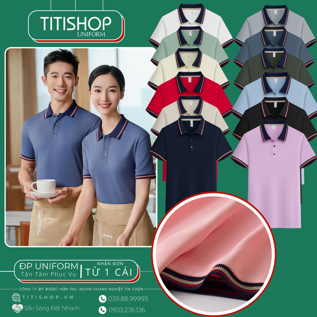 Đồng Phục Áo Thun May Sẵn