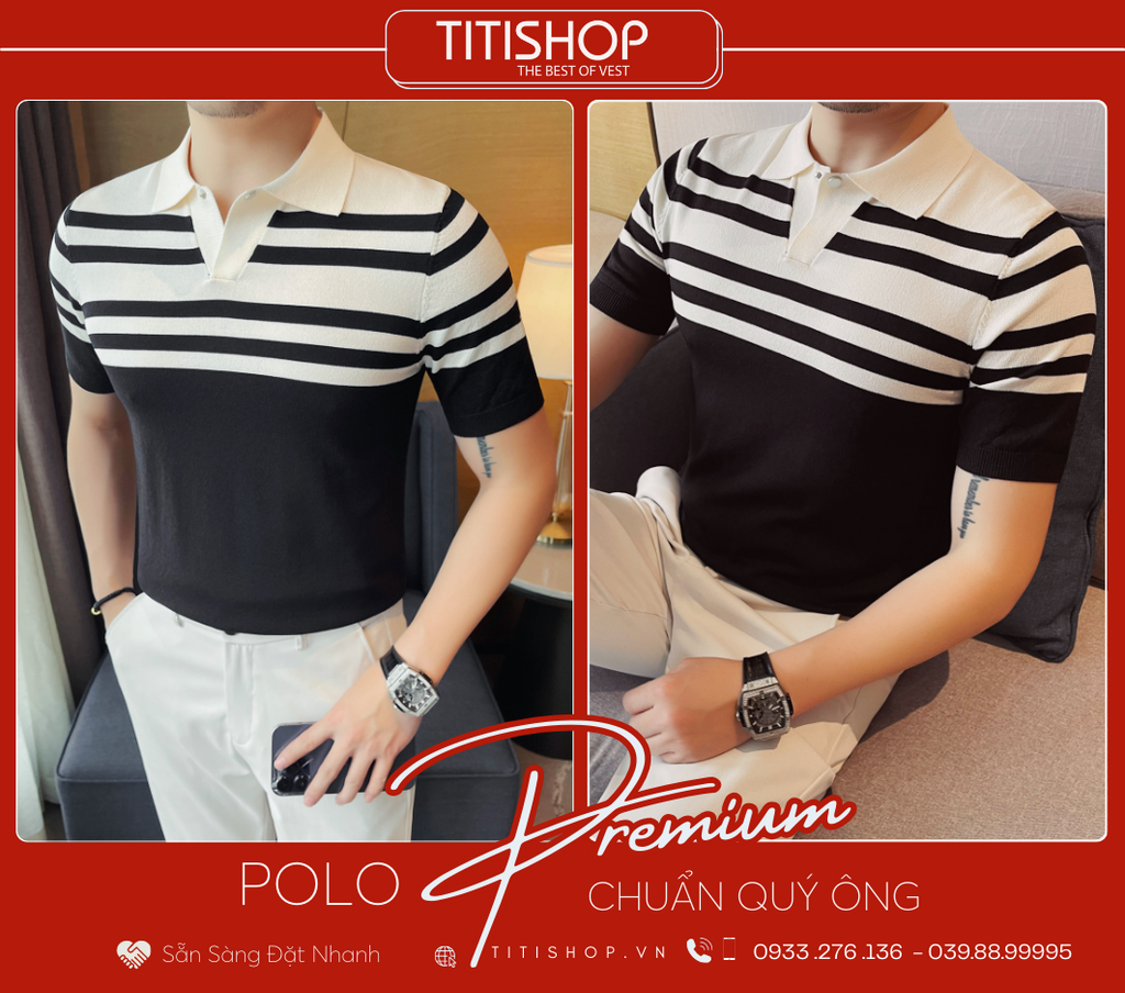 Polo Qúy Ông TitiShop Premium