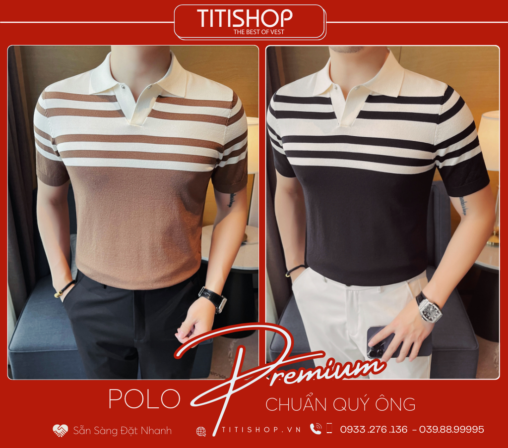 Polo Qúy Ông TitiShop Premium