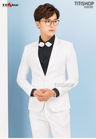 Áo Vest Nam Titishop AVN295 Trắng (Luxury) Áo Vest Nam Titishop AVN295 Trắng (Luxury)