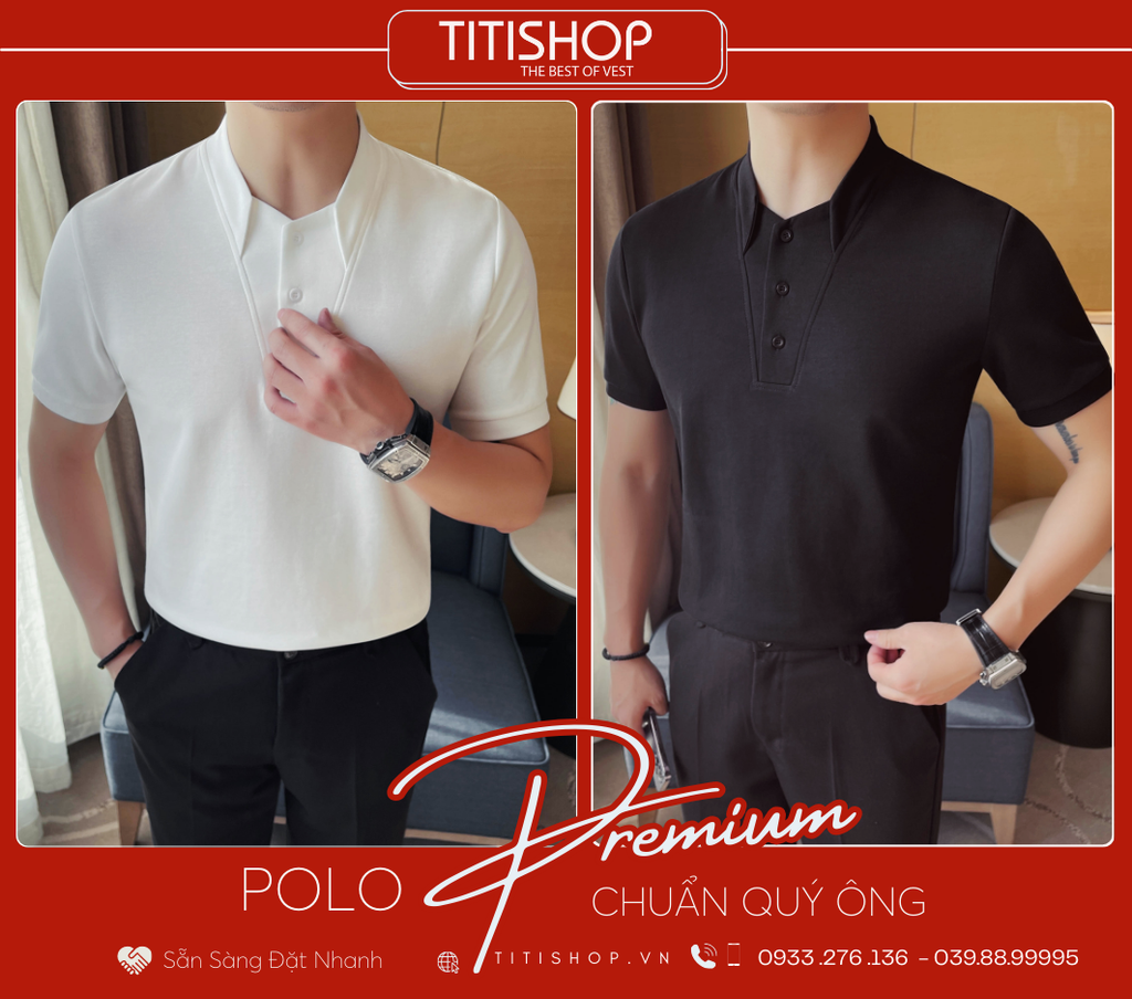 Polo Qúy Ông TitiShop Premium