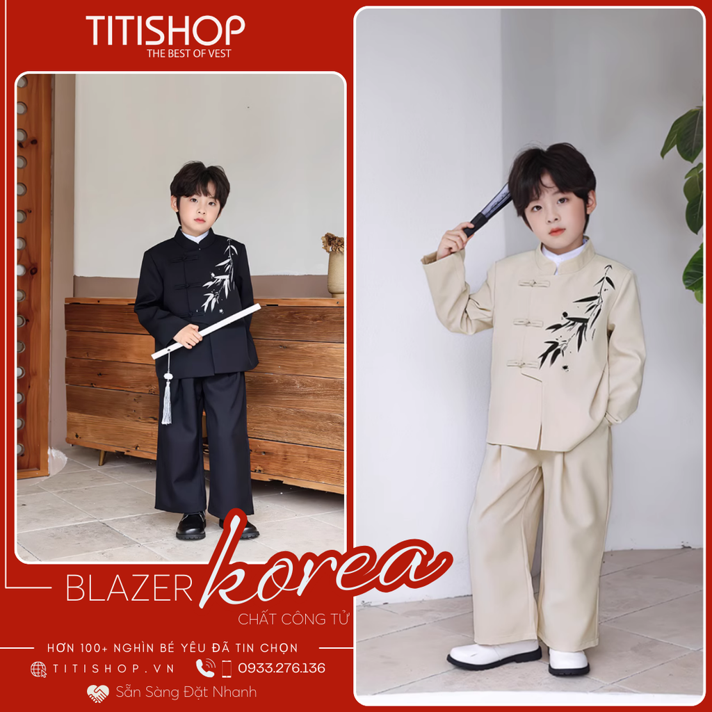 Blazer Trẻ Em Titishop ( 90-150 )
