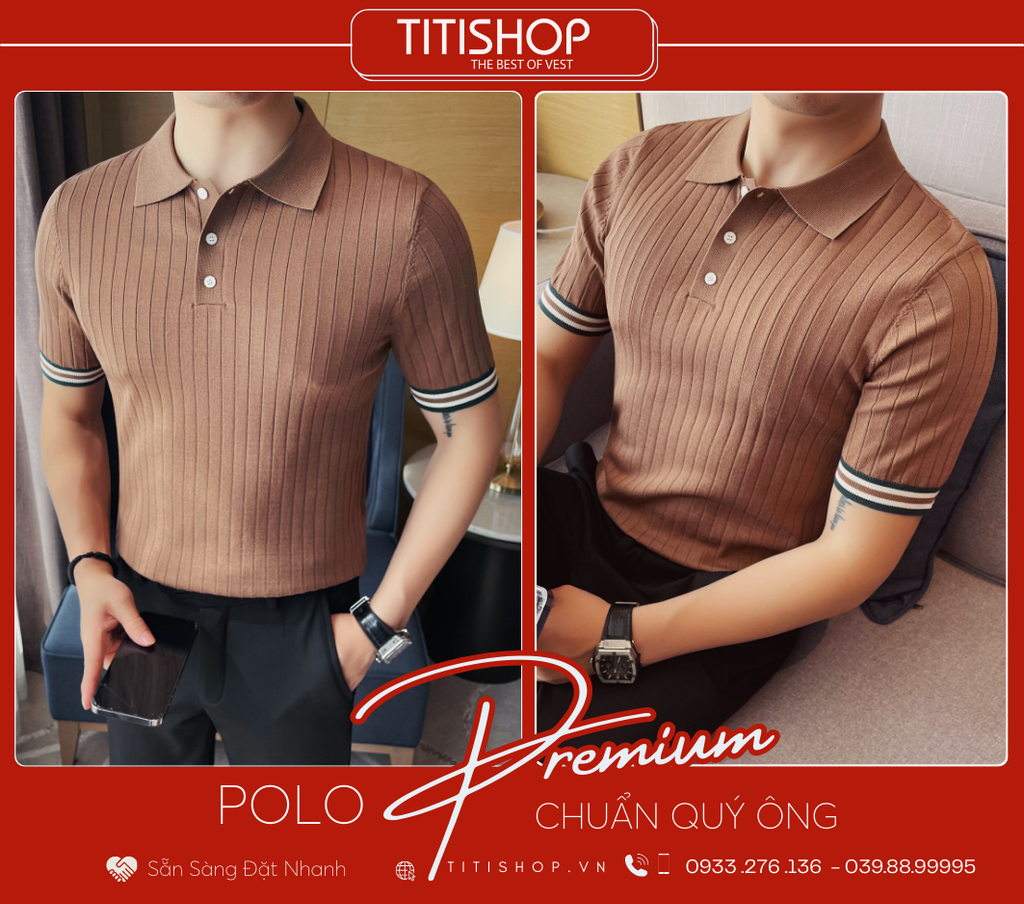 Polo Qúy Ông TitiShop Premium