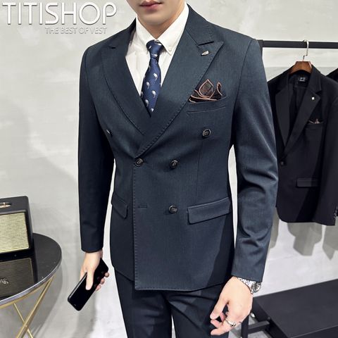 SUIT Titishop AHH  6 Nút (M-7XL)