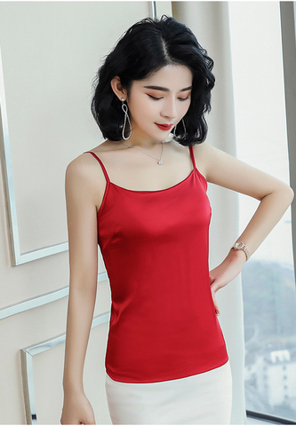 Áo Lót dây mặc vest Titishop AOL70 đỏ