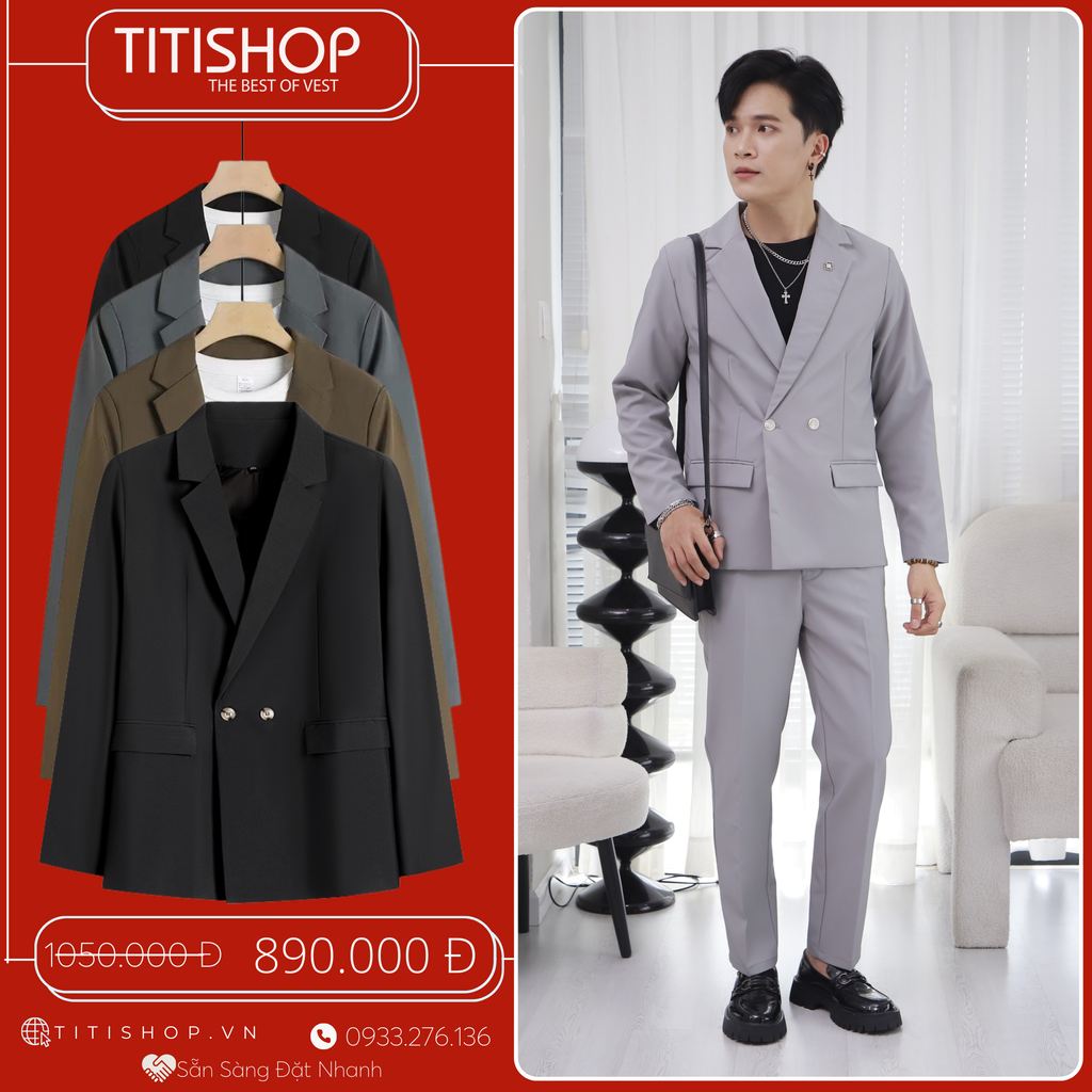 Áo Blazer Nam TITISHOP