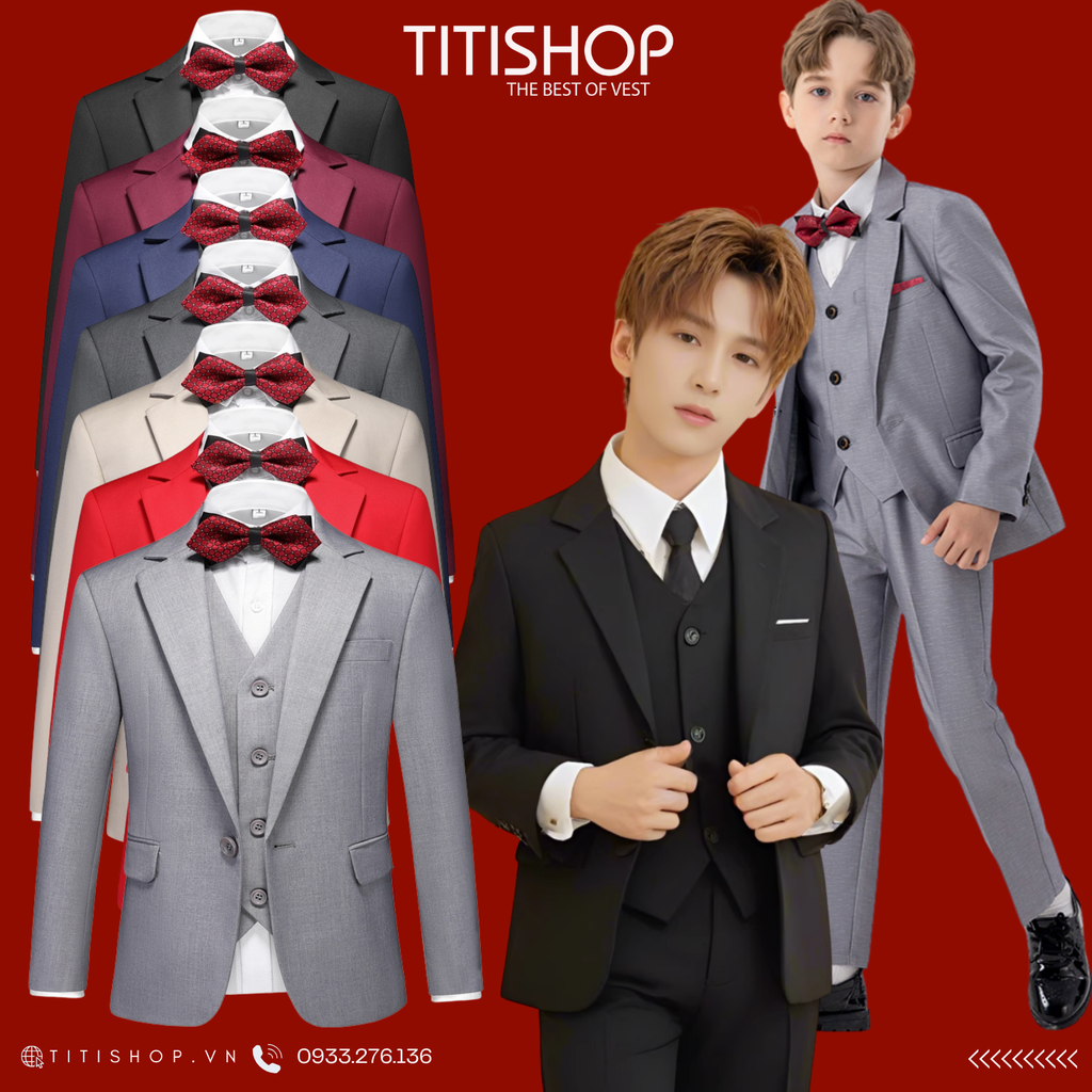Bộ Vest Bé Trai Luxury ( 100-180 )