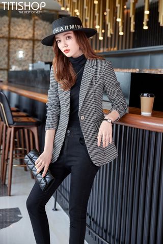 Áo Blazer Nữ Titishop BNN Premium (S-4XL)