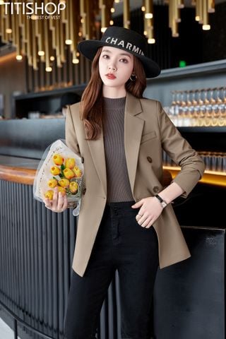 Áo Blazer Nữ Titishop BNN623 Premium (S-4XL)