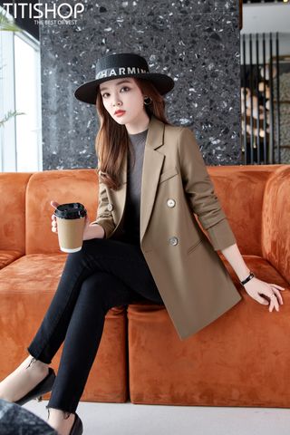 Áo Blazer Nữ Titishop BNN623 Premium (S-4XL)