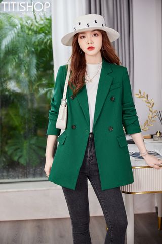 Áo Blazer Nữ Titishop BNN Premium (S-4XL)