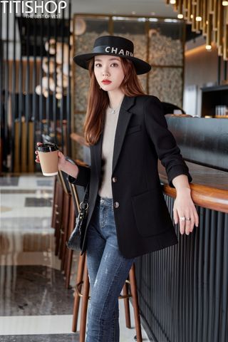 Áo Blazer Nữ Titishop BNN Premium (S-4XL)