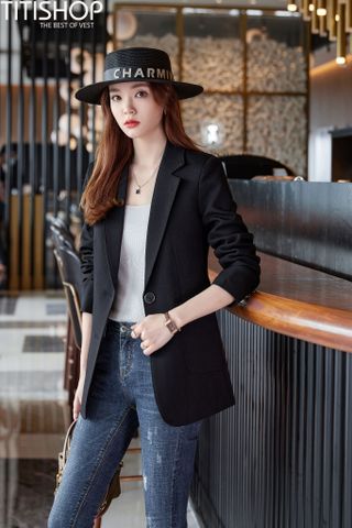 Áo Blazer Nữ Titishop BNN610 Premium (S-4XL)