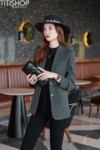 Áo Blazer Nữ Titishop BNN Premium (S-4XL)