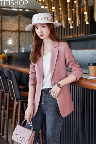 Áo Blazer Nữ Titishop BNN612 Premium (S-4XL)