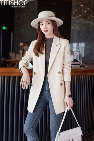 Áo Blazer Nữ Titishop BNN616 Premium (S-4XL)