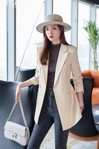 Áo Blazer Nữ Titishop BNN621 Premium (S-4XL)