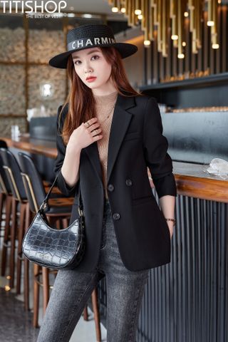 Áo Blazer Nữ Titishop BNN614 Premium (S-4XL)