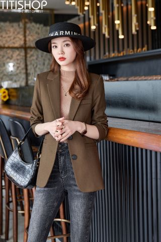 Áo Blazer Nữ Titishop BNN Premium (S-4XL)