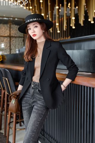 Áo Blazer Nữ Titishop BNN Premium (S-4XL)