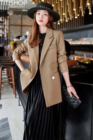 Áo Blazer Nữ Titishop BNN618 Premium (S-4XL)