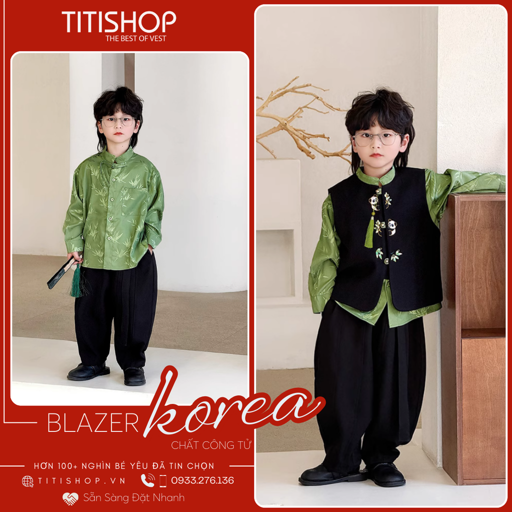 Blazer Trẻ Em Titishop ( 90-150 )
