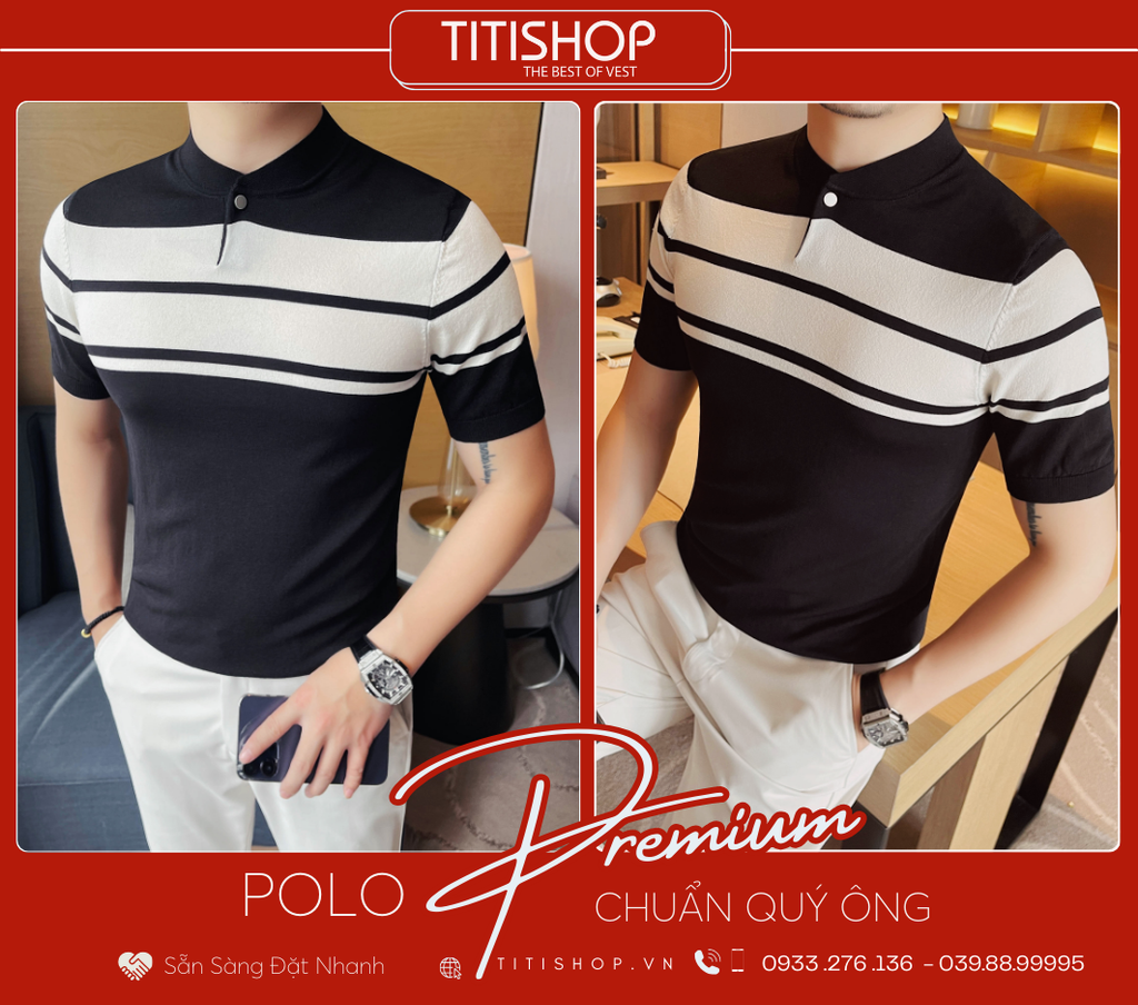 Polo Qúy Ông TitiShop Premium