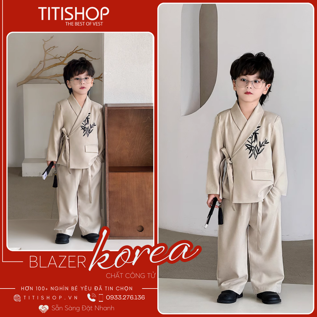 Blazer Trẻ Em Titishop ( 90-150 )