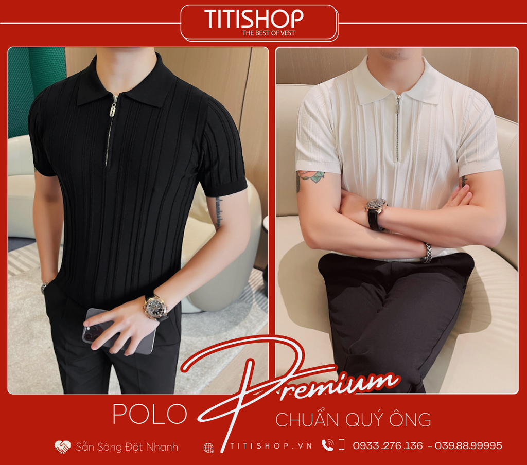 Polo Qúy Ông TitiShop Premium