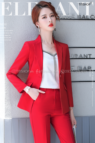 Áo Vest Nữ Đỏ BV143 Luxury CQ ( -100 )