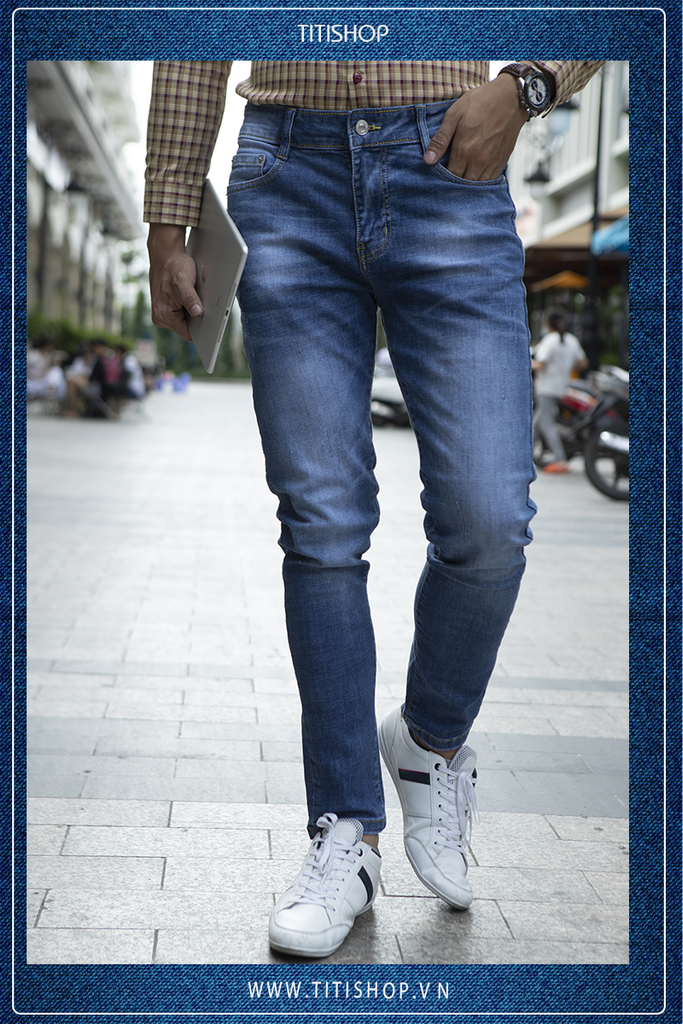 Quần Jeans Nam TiTiShop QJ WAX Cao Cấp