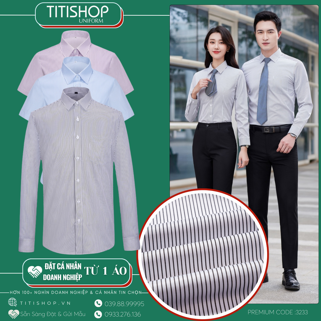ĐP Sơ Mi TITISHOP Premium KSL3233