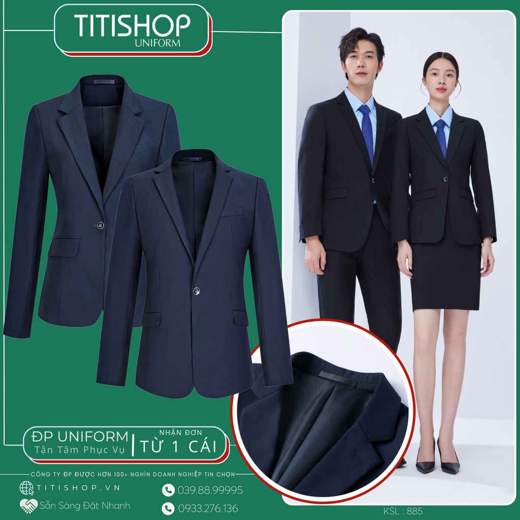 Đồng Phục Veston TITISHOP May Sẵn