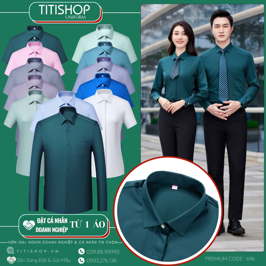 ĐP Sơ Mi TITISHOP Premium KSL696