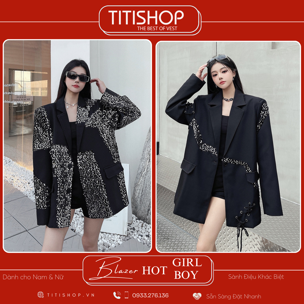 Áo Blazer Hotgirl - Hotboy Titishop (S-XL)