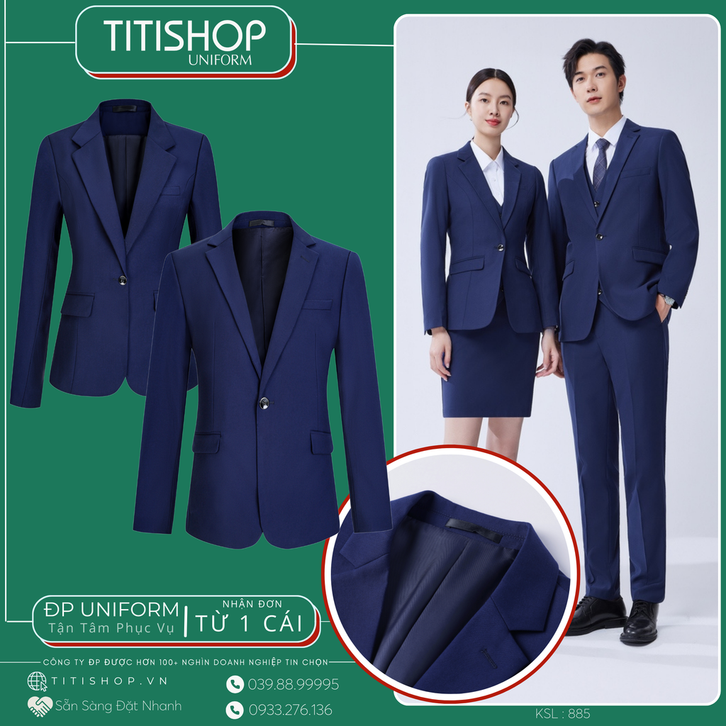 Đồng Phục Veston TITISHOP May Sẵn
