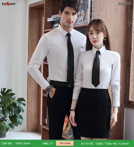 Đồng phục sơ mi Titishop SMC55 ( Twill )