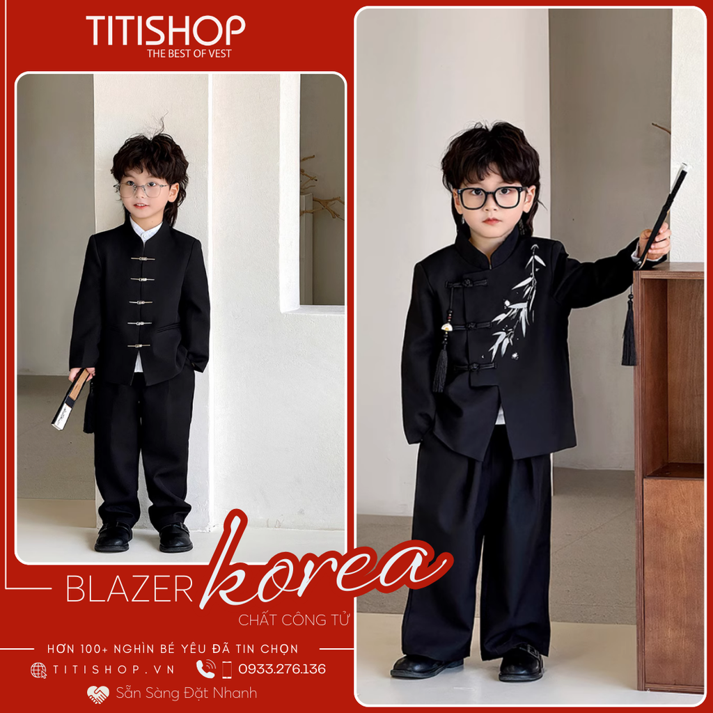 Blazer Trẻ Em Titishop ( 90-150 )