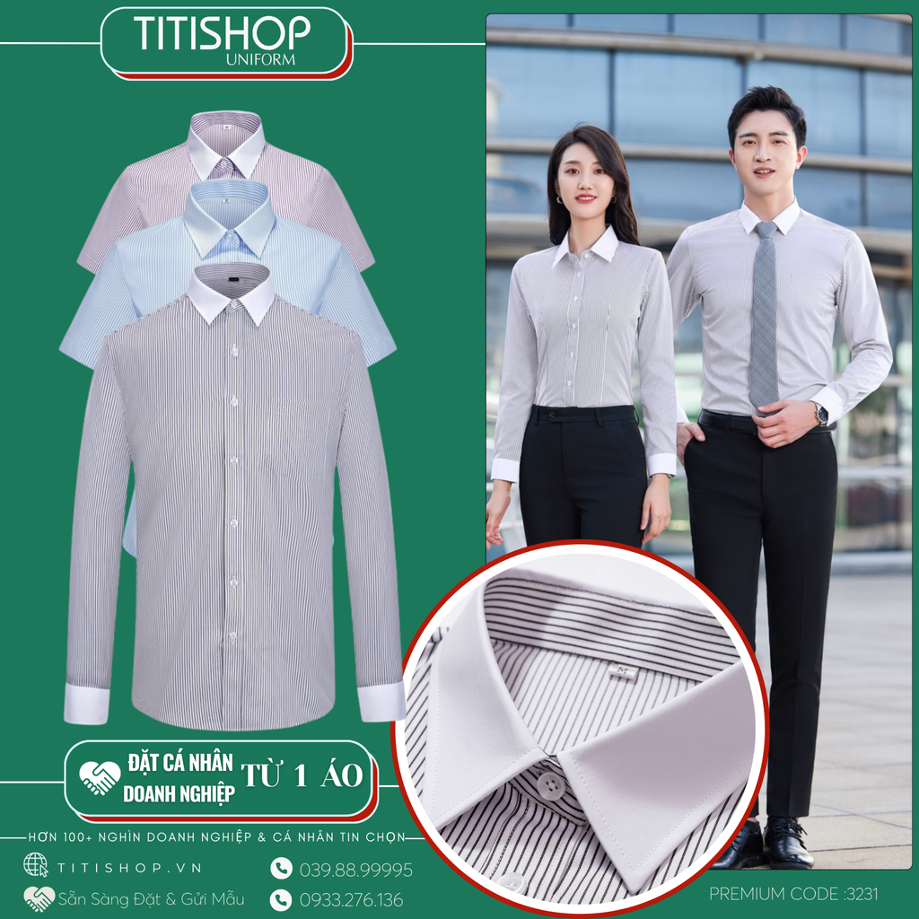 ĐP Sơ Mi TITISHOP Premium KSL3231