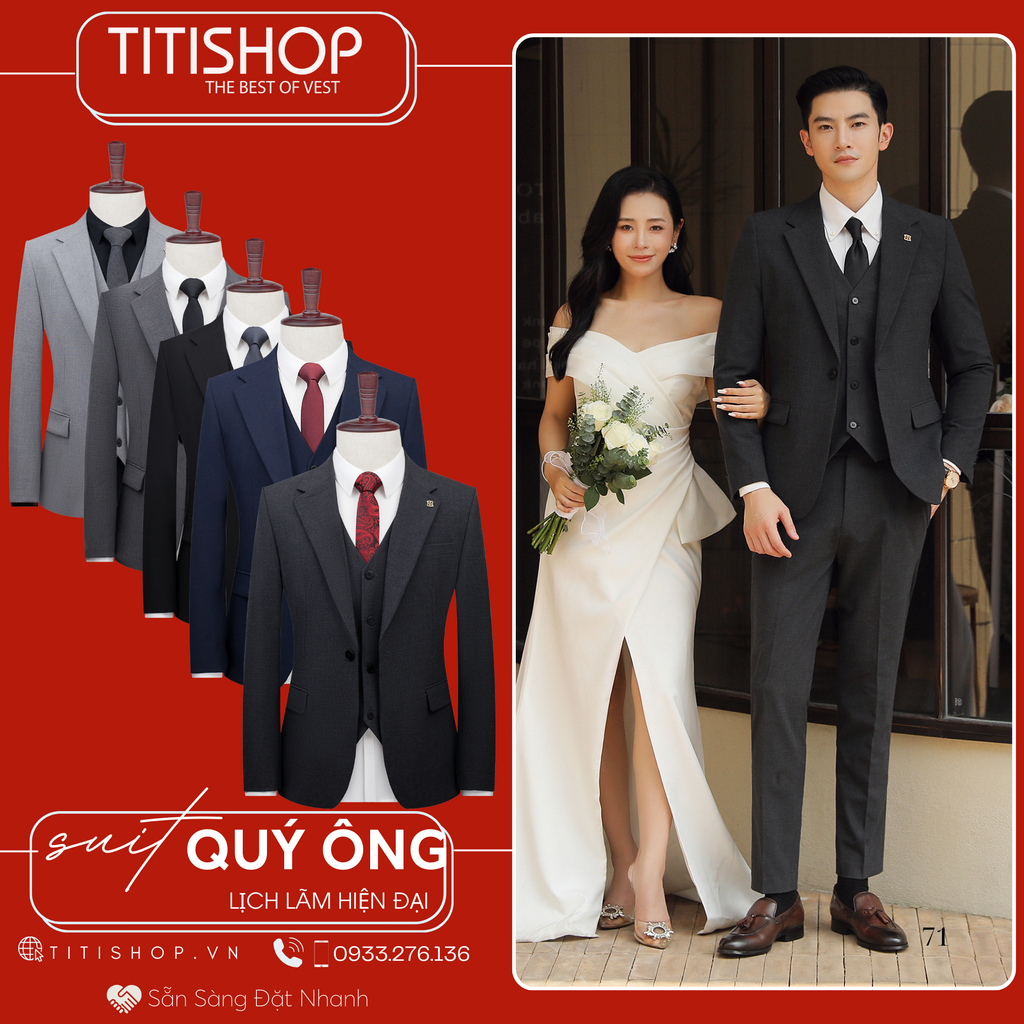 Suit Nam TITISHOP Premium
