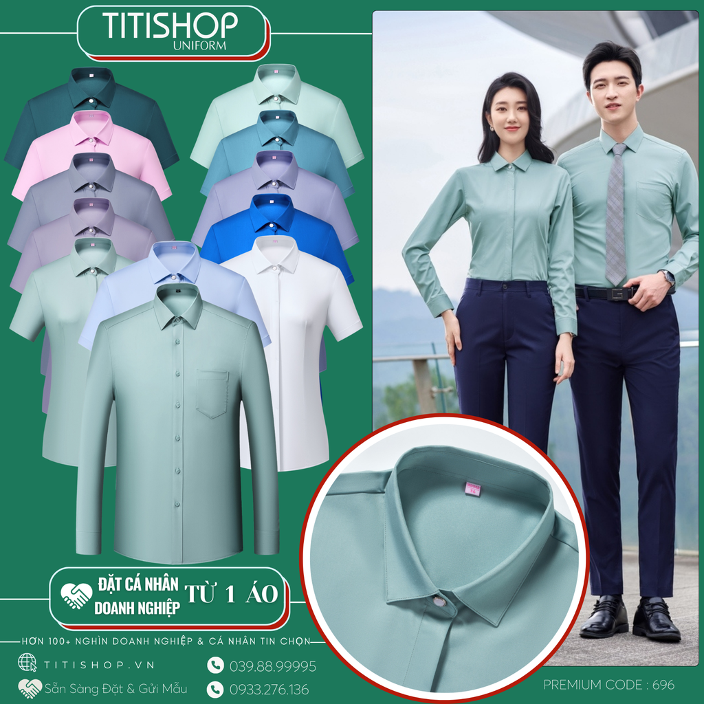 ĐP Sơ Mi TITISHOP Premium KSL696