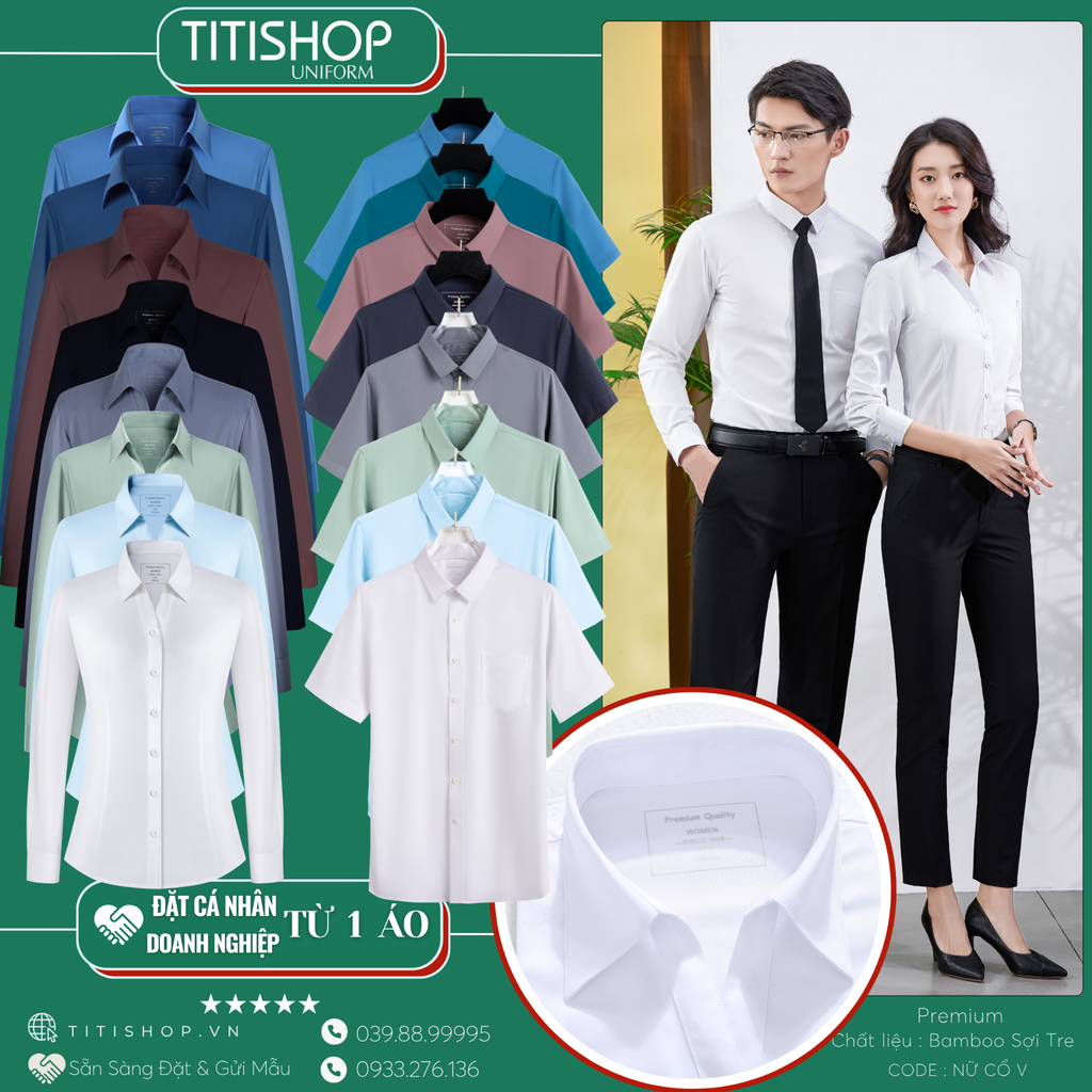 DP Sơ Mi TITISHOP Premium LYHQ95