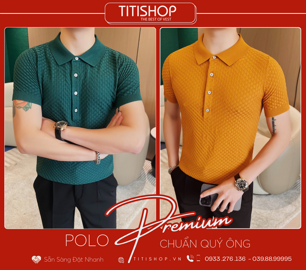 Polo Qúy Ông TitiShop Premium