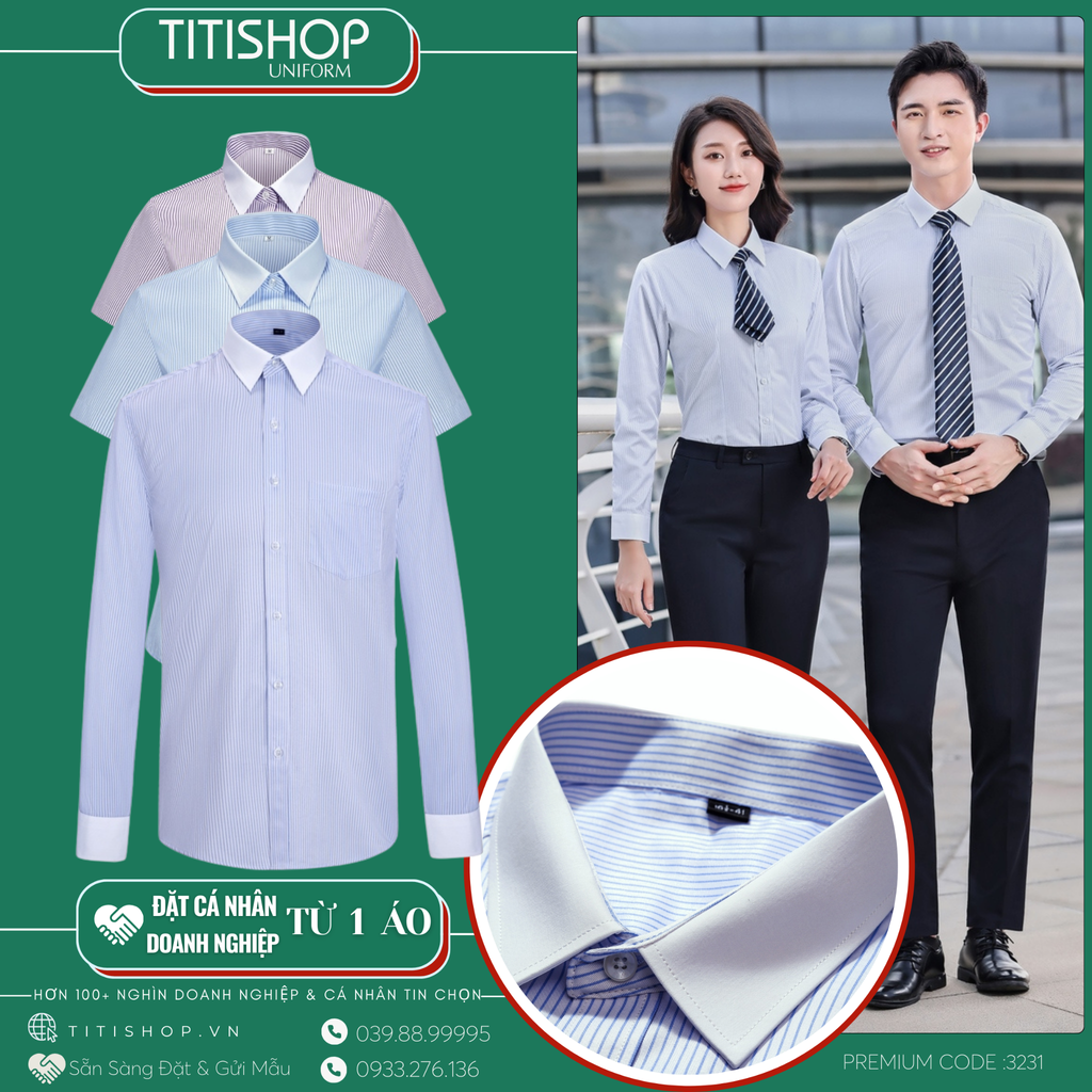 ĐP Sơ Mi TITISHOP Premium KSL3231