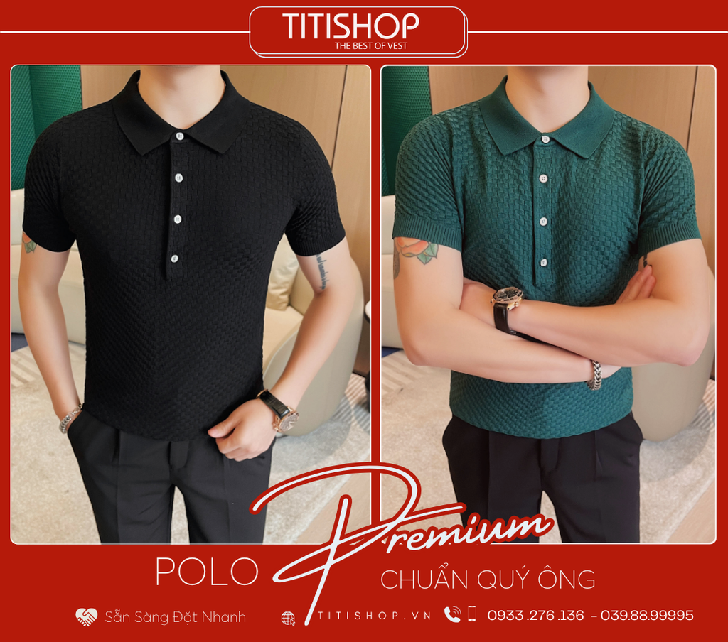 Polo Qúy Ông TitiShop Premium