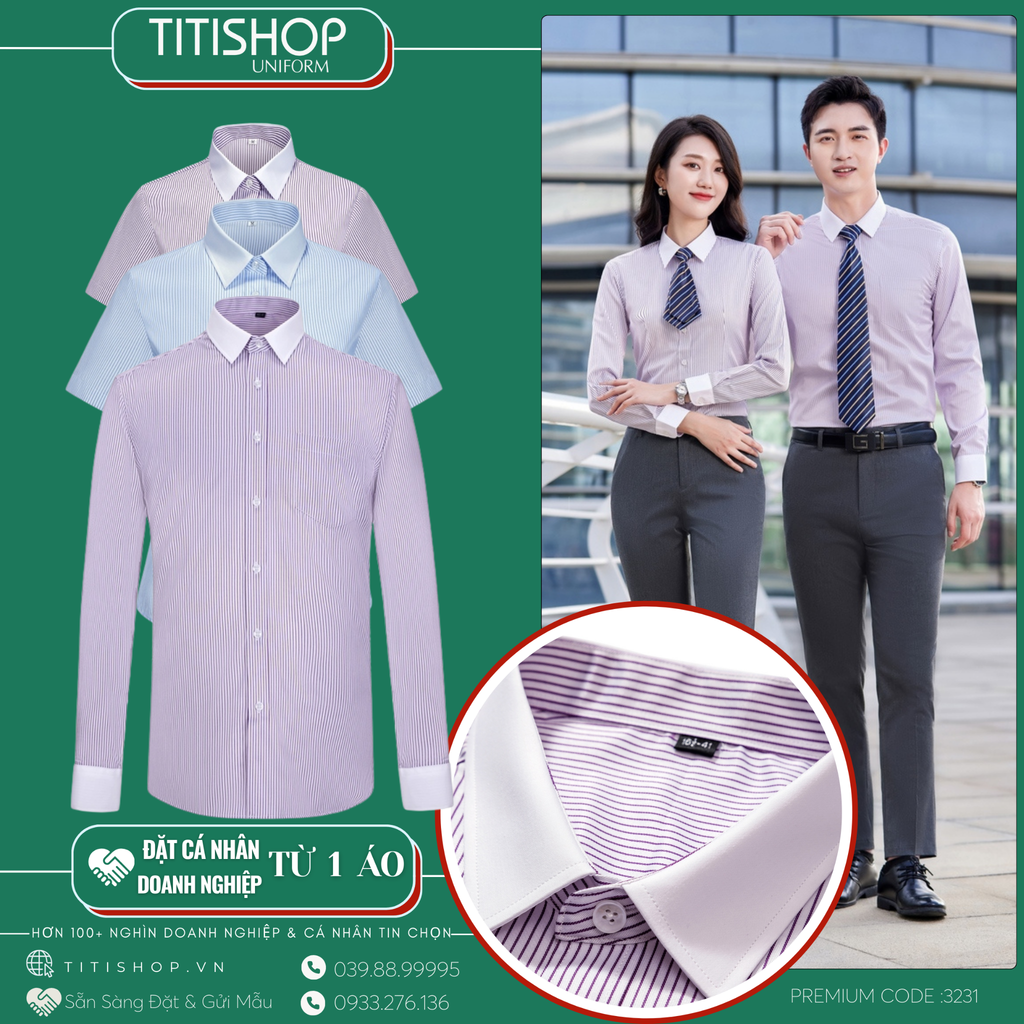 ĐP Sơ Mi TITISHOP Premium KSL3231