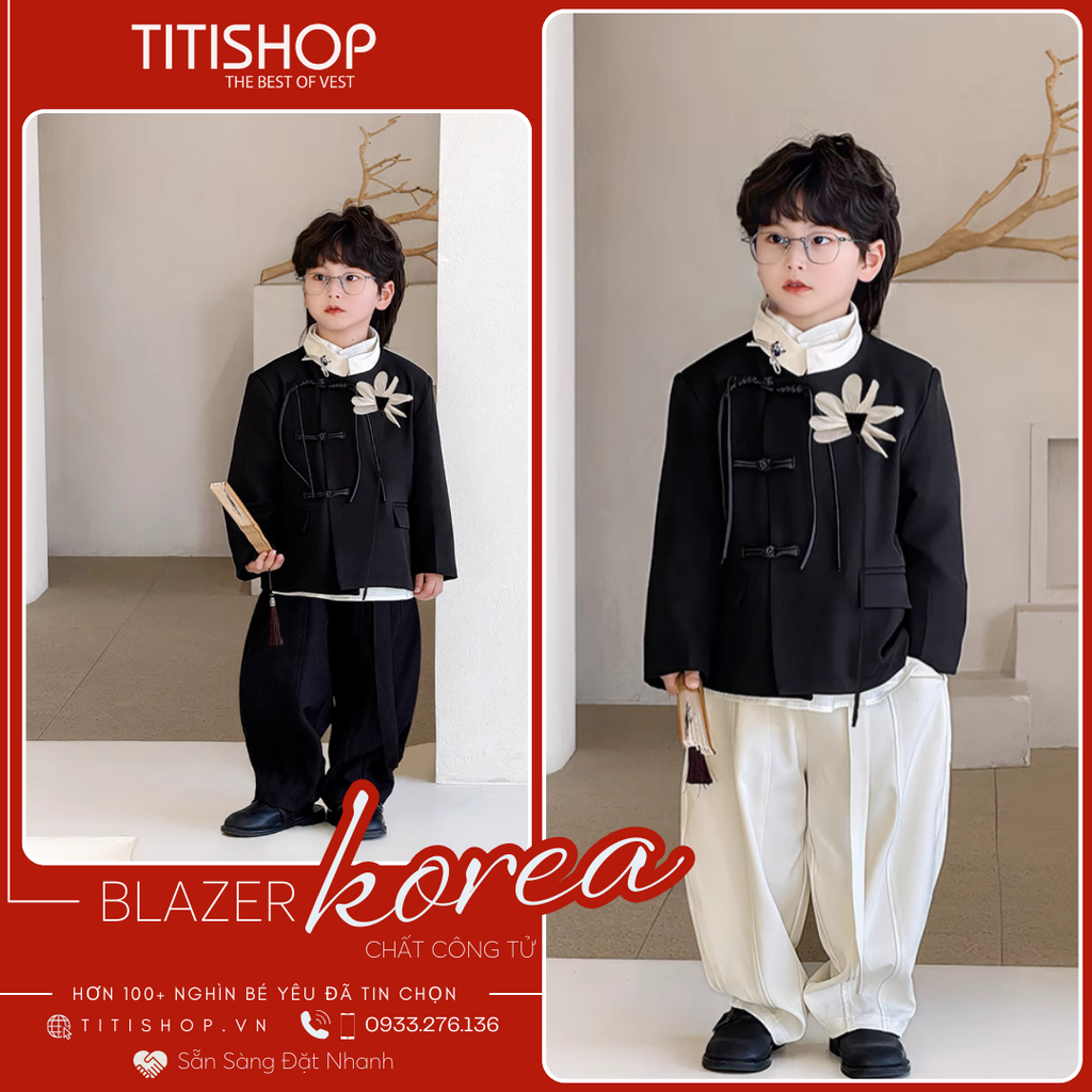 Blazer Trẻ Em Titishop ( 90-150 )