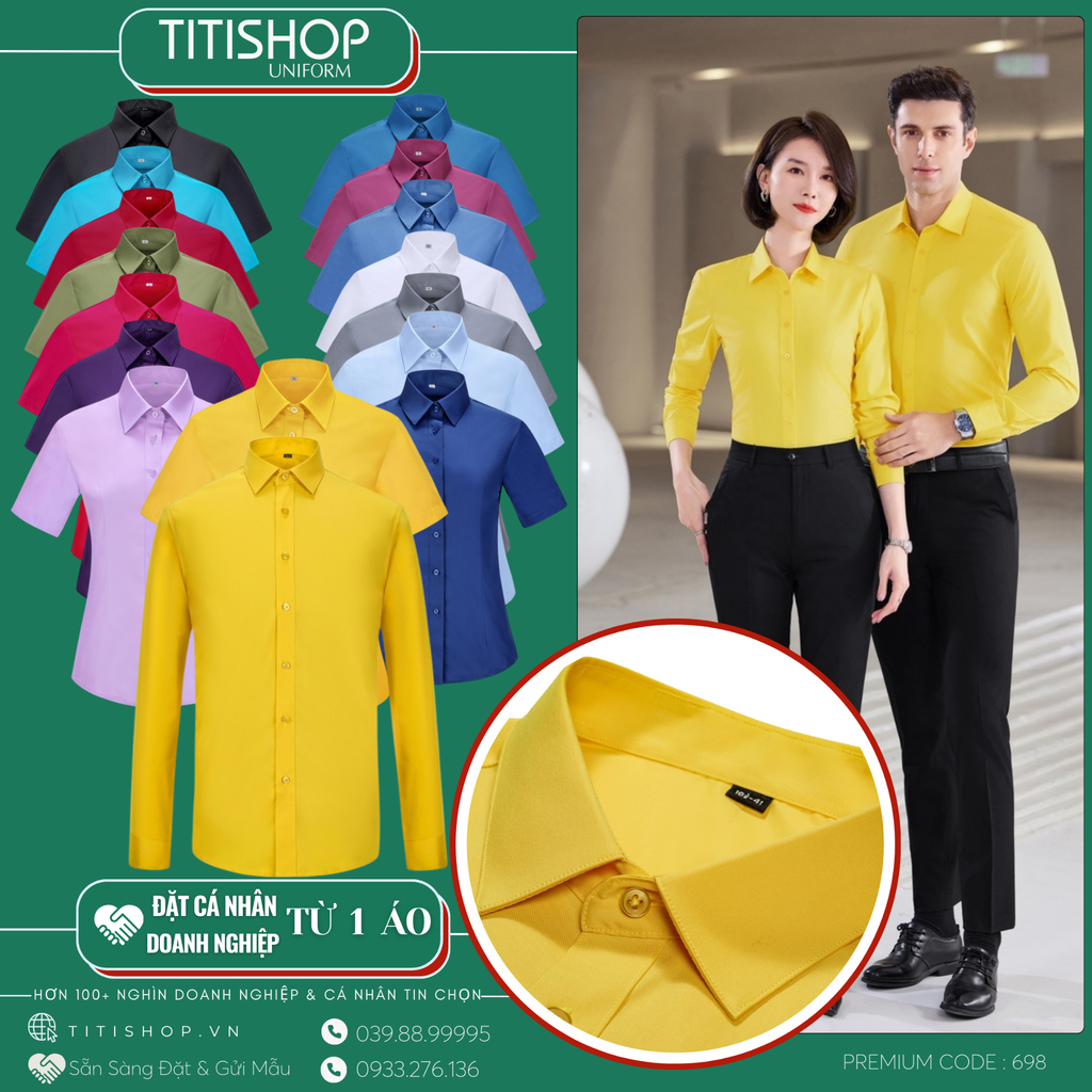 ĐP Sơ Mi TITISHOP Premium KSL698