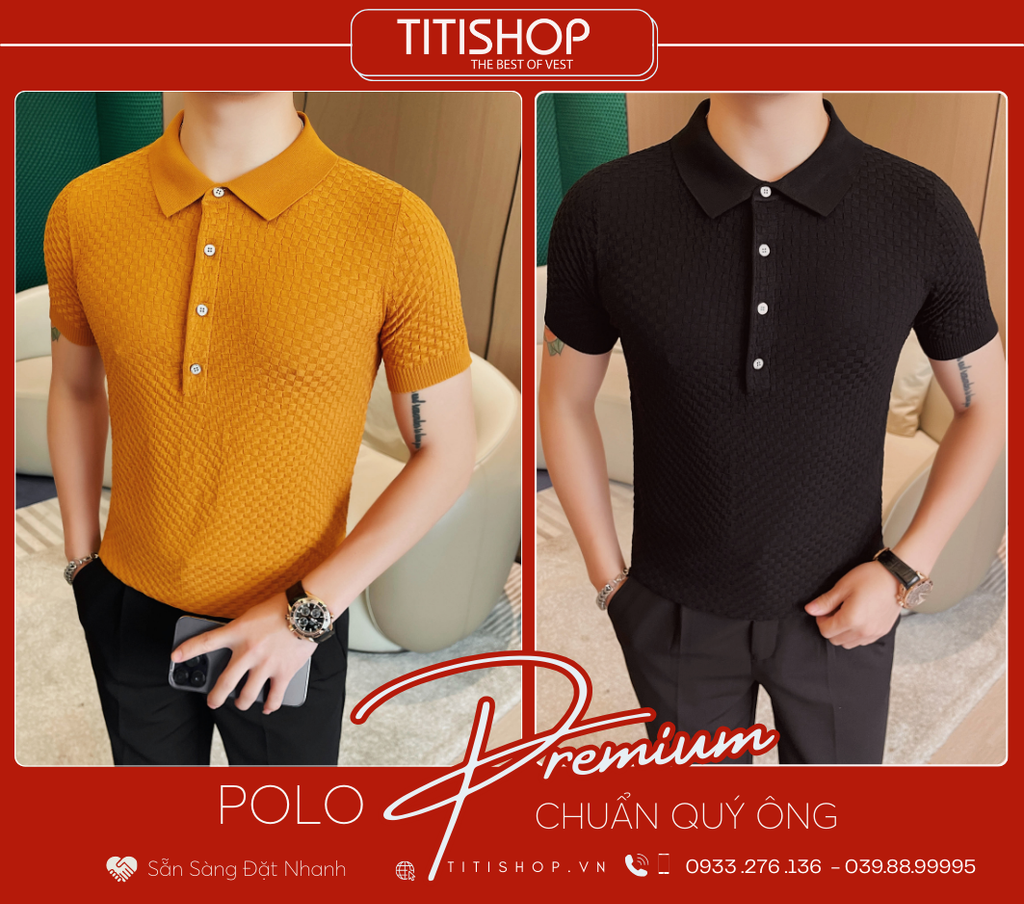 Polo Qúy Ông TitiShop Premium
