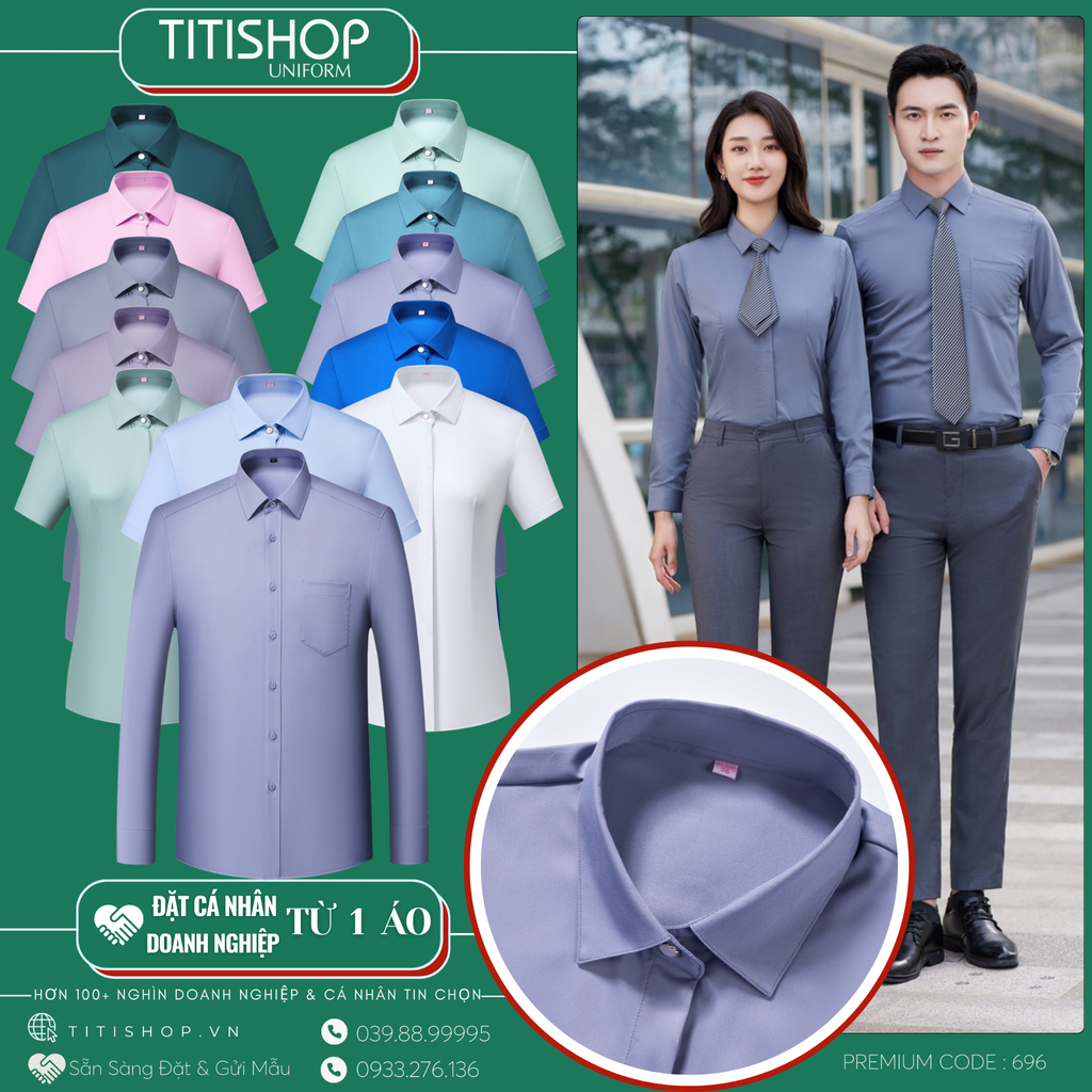 ĐP Sơ Mi TITISHOP Premium KSL696